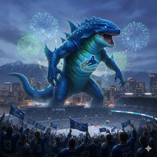Vancouver Canucks Kaiju