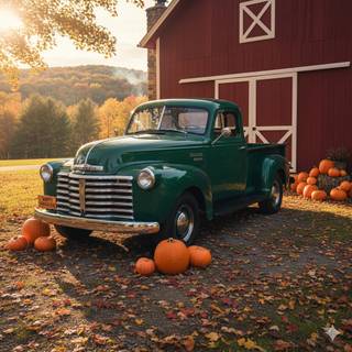 1939 Chevrolet Half-Ton Pickup at a Farm on Thanksgiving