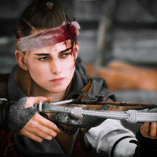Amicia De Rune A Plague Tale Requiem 4K Wallpaper / By CAPTAIN 