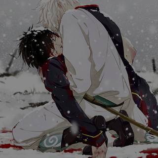 me (black hair) and who