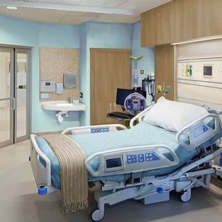 my recovery room in the hospital 