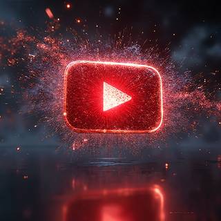 YouTube logo Wallpaper 