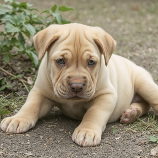 Shar Pei Puppy