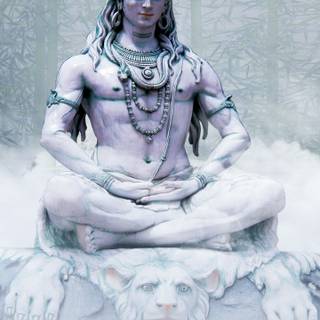 Lord Shiva Mediation iphone Wallpaper 