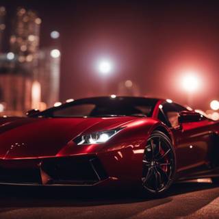 Red Lamborghini Wallpaper