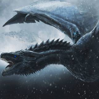 night king dragon game of thrones