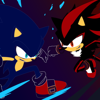 Sonic vs Shadow