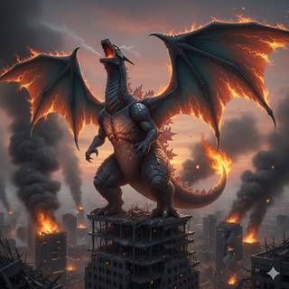 Godzilla Charizard