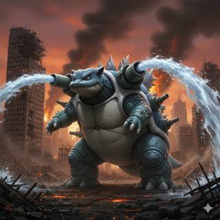 Godzilla Blastoise