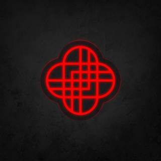 Huntrix logo red version