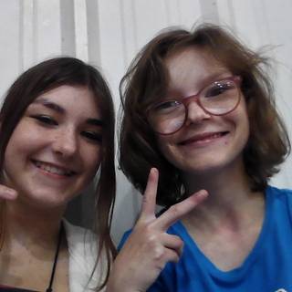 me and my BSF in high school 