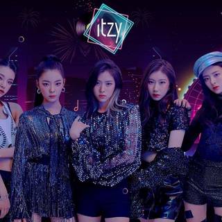 Itzy kpop group wallpaper pc 
