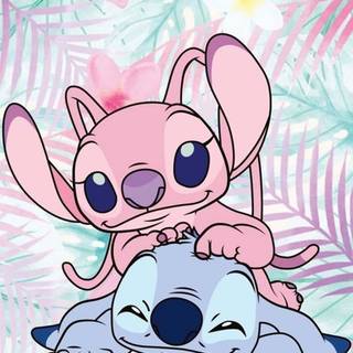 Angel on top of Stitch