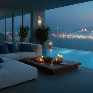 A dream place on the top of the roof