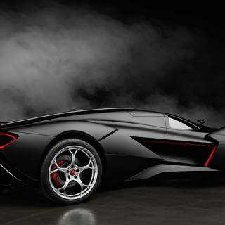Black hypercar