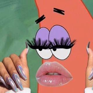 Patric star is a baddie now 