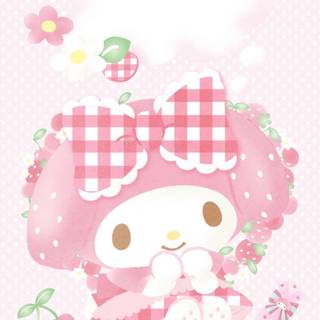 My Melody phone wallpaper
