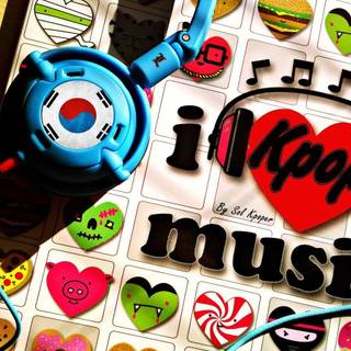I love Kpop Music pc wallpaper