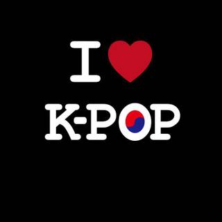 I love Kpop phone  Wallpaper