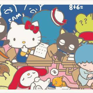 Hello Kitty and friends sanrio pc wallpaper