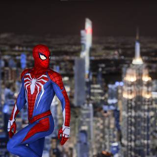 Spiderman PS5 4K Wallpaper  / By CAPTAIN