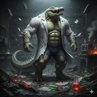 Dr. White Crocodile