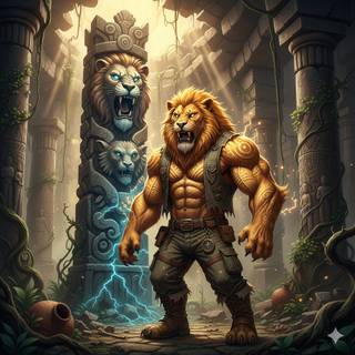 Curse of the Powerful Lion God