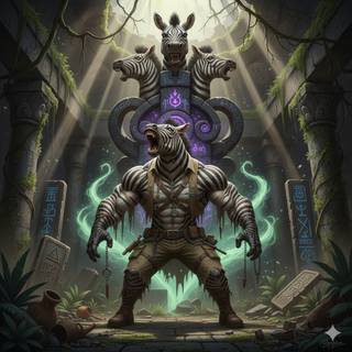 Curse of the Powerful Zebra God