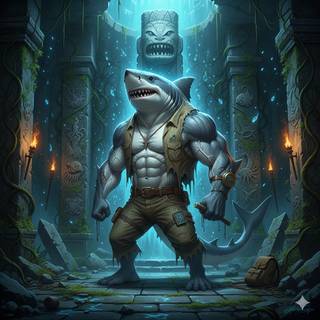 Curse of the Powerful Great White Shark God