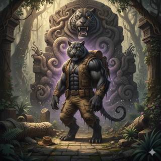 Curse of the Powerful Black Tiger God