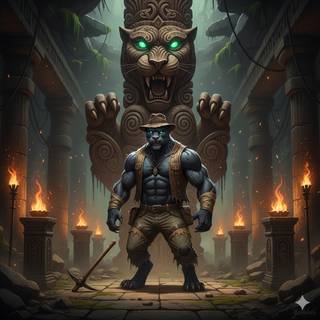 Curse of the Powerful Panther God