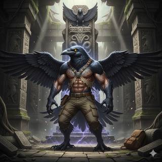 Curse of the Powerful Raven God