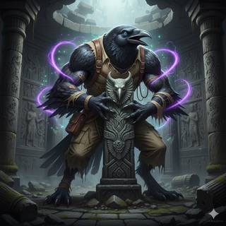 Curse of the Powerful Crow God