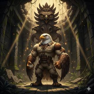 Curse of the Powerful Bald Eagle God