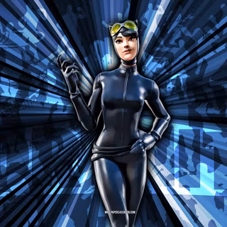 Goggles Up Catwoman Fortnite