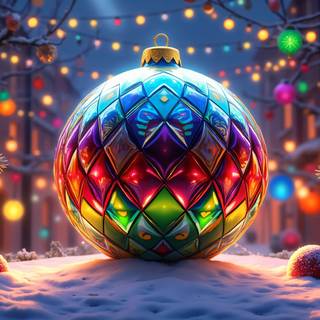 Сolorful Xmas Ball