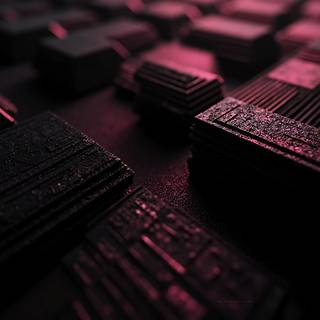 Dark 3D Stone Background