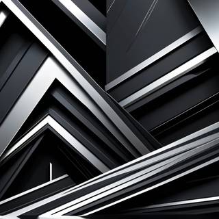 Silver Black Background