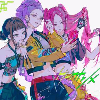 cute funny anime kpop demon hunters