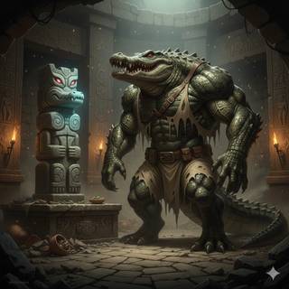 Curse of the Powerful Alligator God