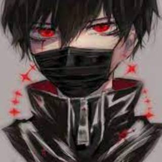 A cute and goth anime boy?!..