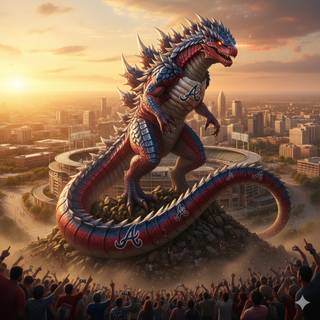 Atlanta Braves Kaiju