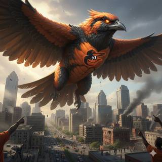 Baltimore Orioles Kaiju