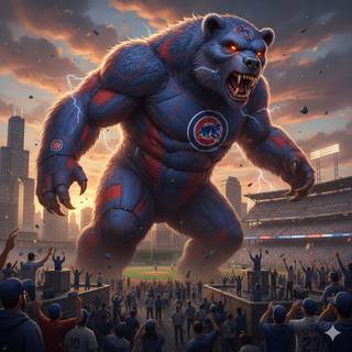 Chicago Cubs Kaiju