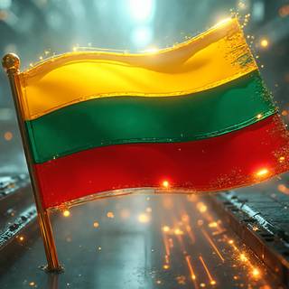 Flag Of Lithuania