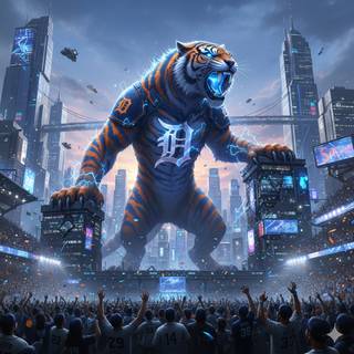 Detroit Tigers Kaiju