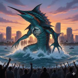 Miami Marlins Kaiju