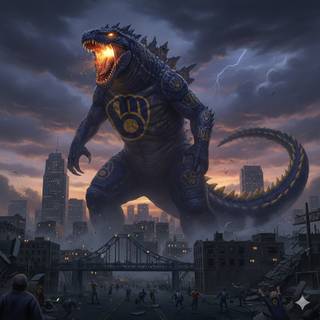 Milwaukee Brewers Kaiju