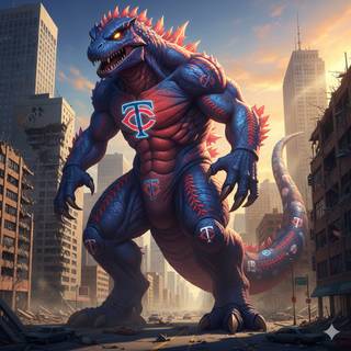 Minnesota Twins Kaiju