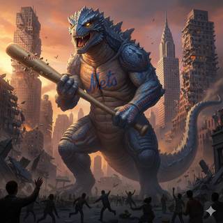 New York Mets Kaiju